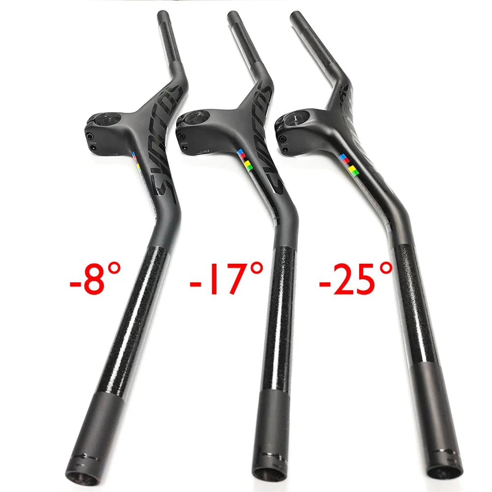 مجموعة جذع المقود MTB من ألياف الكربون من Syncros FRASER IC SL -8 ° /-17 ° /-25 ° ، خفيف الوزن مدمج لركوب الدراجات الجبلية XC Trail