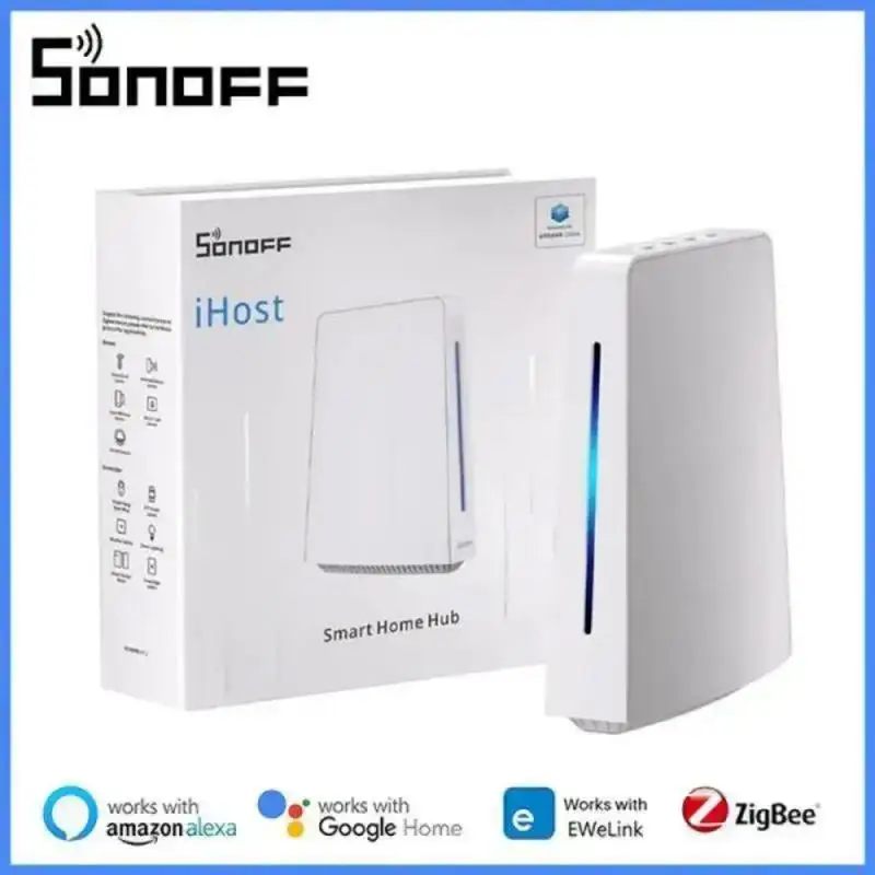 

SONOFF iHost Smart Home Hub AIBridge Local Private Server 2GB/4GB Zigbee Gateway Open API Smart Home System Local Control Device