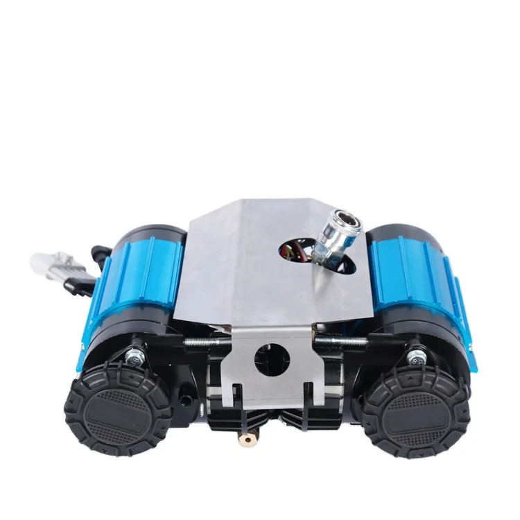 

Automotive air compressors for off-road truck vehicles for air braking or tire-inflated car pump air travel
