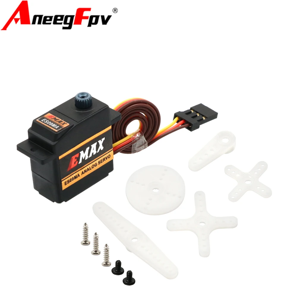 EMAX ES09MA Metal Analog Specific Swash Servos for 450 Helicopter Tail better than Emax ES08MA