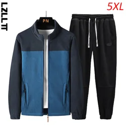 Herbst Winter Männer Fleece Casual Sport Trainings anzüge Anzüge Mann dicken Jogger 2 Stück Sets Jacken Hosen männliche taktische Oberbekleidung Anzüge