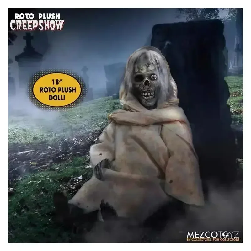 In Stock Original Mezco MDS Designer Series ROTO PLUSH CREEPSHOW 18 Inch Doll Action Collection Figures Model Toys Gifts