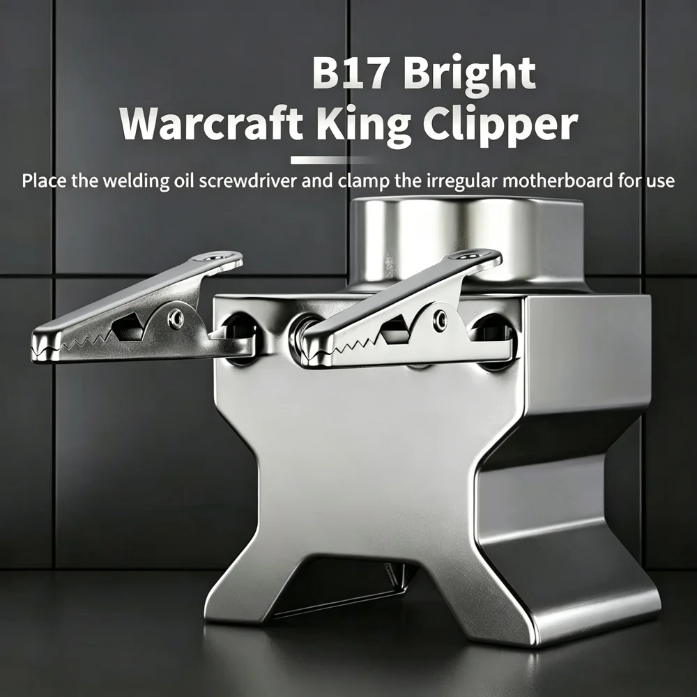 Mainboard Soldering Repair Fixture Multifunctional Stainless Steel Fix Clamp Bracket For Mobile Phone PCB Board Work