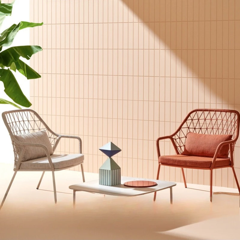 

Outdoor tables and chairs courtyard outdoor leisure open-air terrace garden