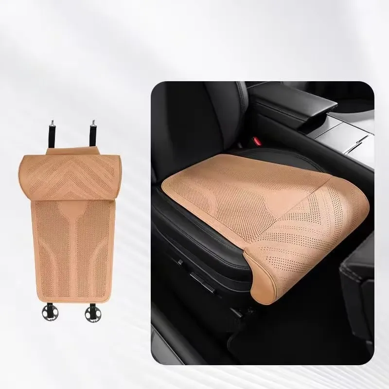 Подставка для ног автомобиля licchee Grain, подушка для сиденья, может использоваться круглый год, подставка для ног, удлиненное сиденье для водителя, модные автомобильные детали