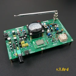 DIY Kit TA7358 FM Stereo Integrated Radio Circuit Board 88~108MHz AFC +Signal Meter + LCD
