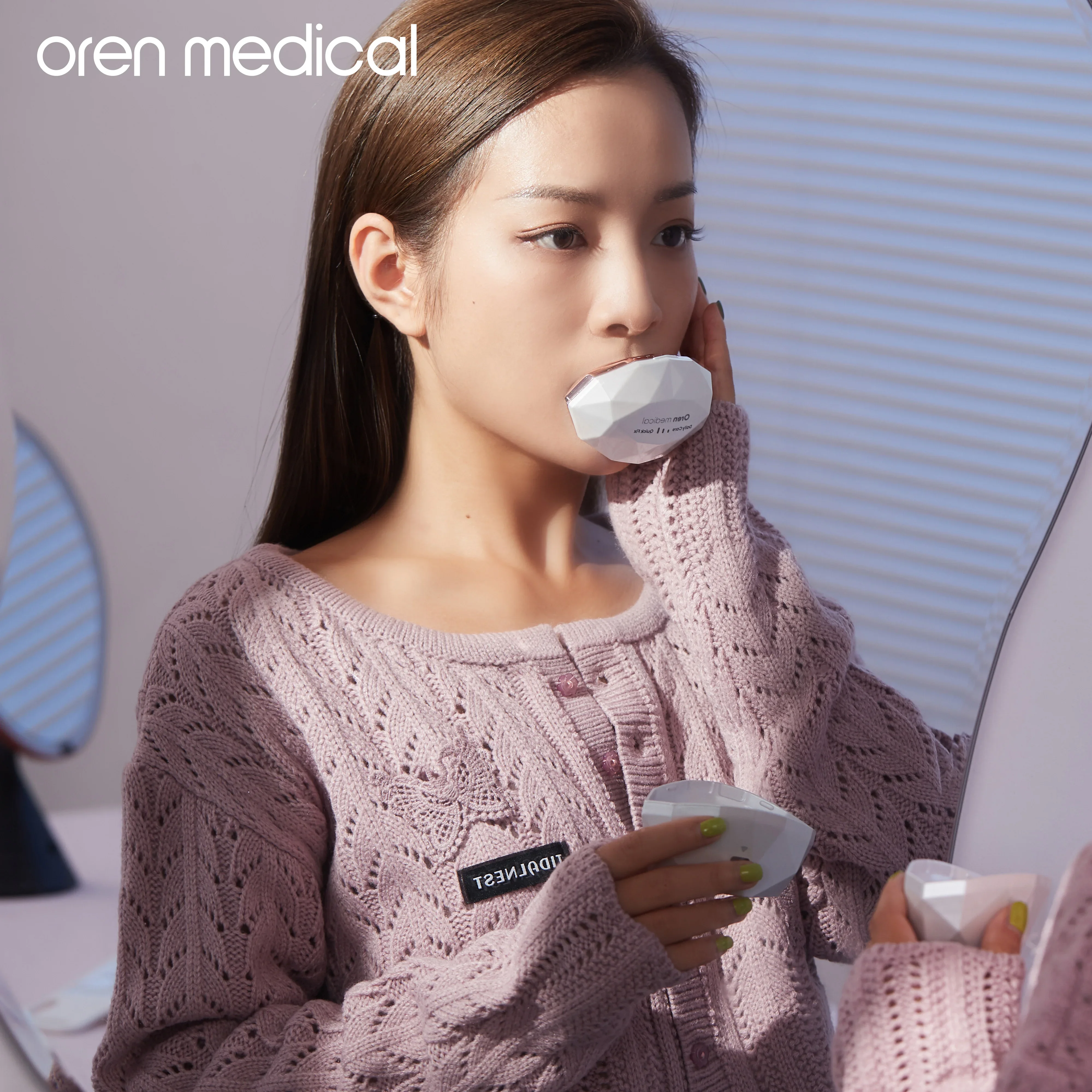 

Oren Medical Mini Diamond Led Lip Device светодиодный массажер для лица