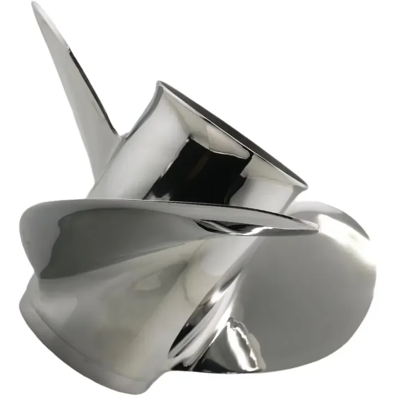 Boat Propeller, 14x19 Pitch, 15 Spline Stainless Steel Marine Hardware, for Suzuki DF70A DF90A DF115A DF140A Outboard Motor