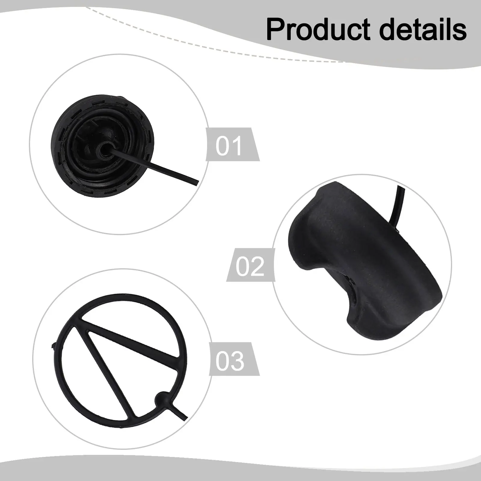Premium for chainsaw Oil Cap with Retainer for CS271T CS310 CS330T and More Secure Sealing and Optimal Performance