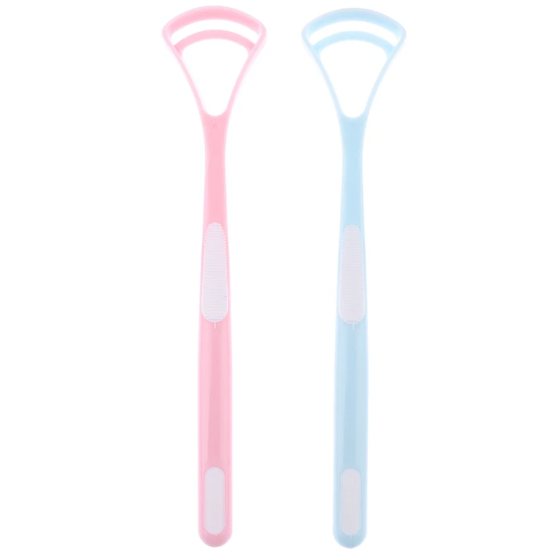 2PCS Tongue Cleaner Scraper Tongue Scraper For Kids Gentle Bacteria Clean Set