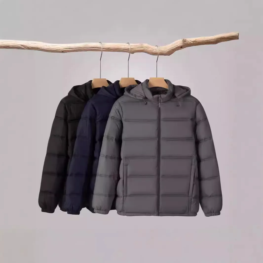 

Мужская утепленная хлопковая куртка на осень-зиму, повседневная, свободного кроя, с наполнителем из полиэфирного волокна, на молнии, со съемным капюшоном