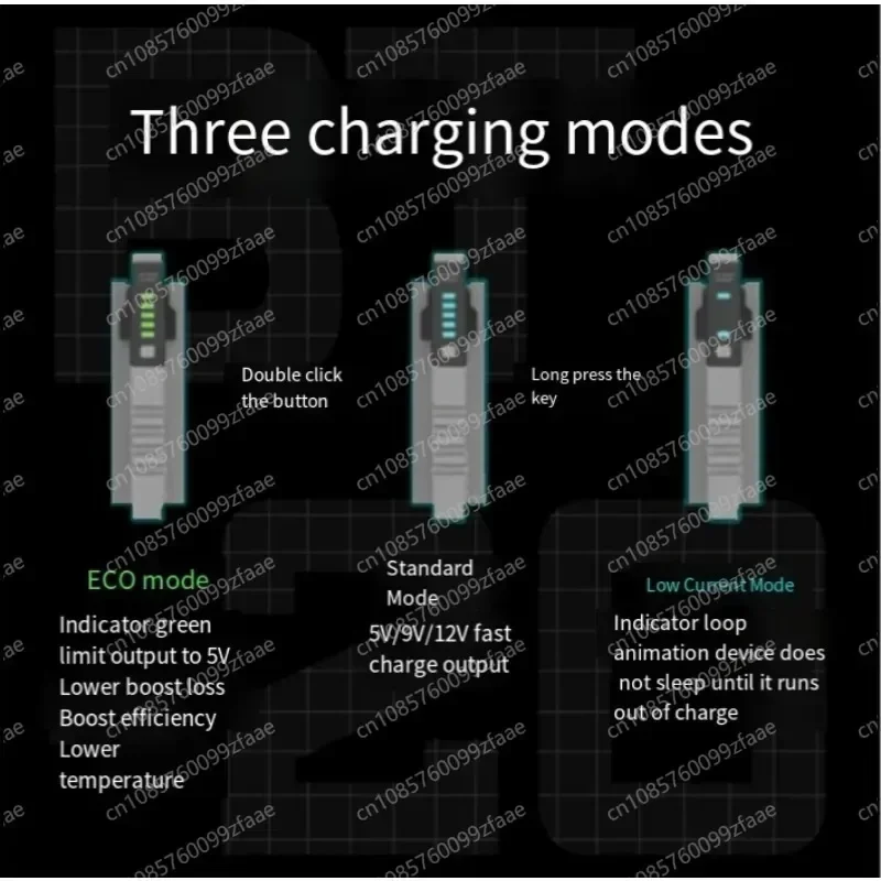 Module d'alimentation mobile à batterie interchangeable, banque d'alimentation portable, chargeur de batterie