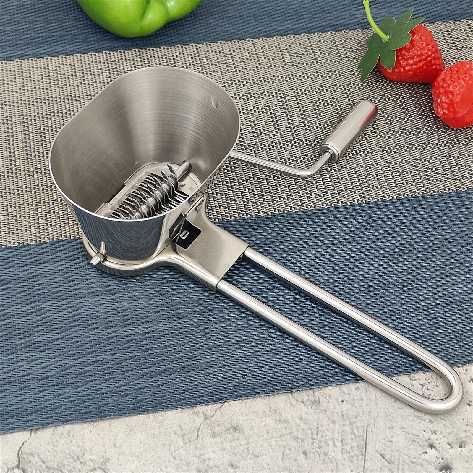 Kitchen Accessories Stainless Steel Coriander Chopper Herb Mincer Grinder Parsley Vegetable Grater Cooking Seasoning Apparatus