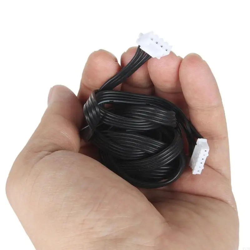 

XH2.54 4Pin to 6Pin Motor Extension Cable Detector Stepper Flexible Silicone Wiring Replacement for 3D Printer