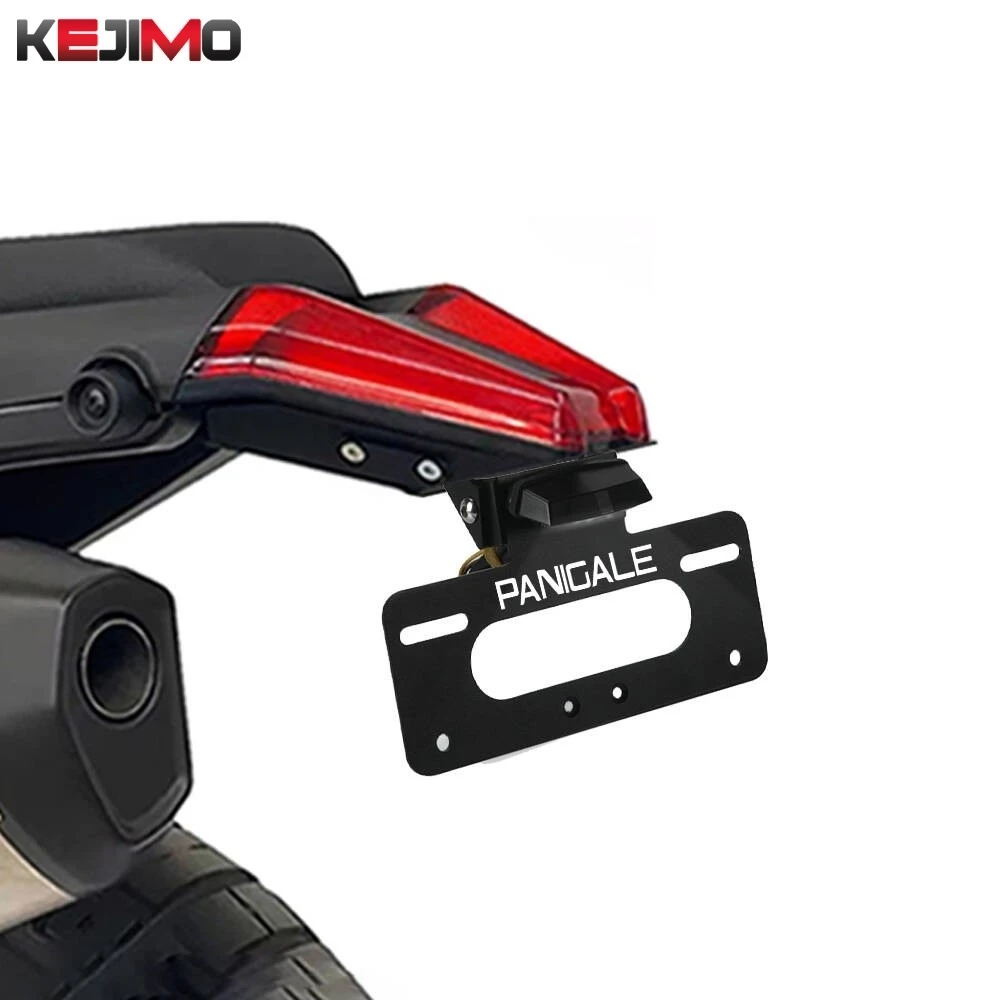 Motorcycle For Ducati Panigale V4 S SP R Speciale Superleggera Streetfighter Panigale V2 2025 License Plate Relocation Bracket