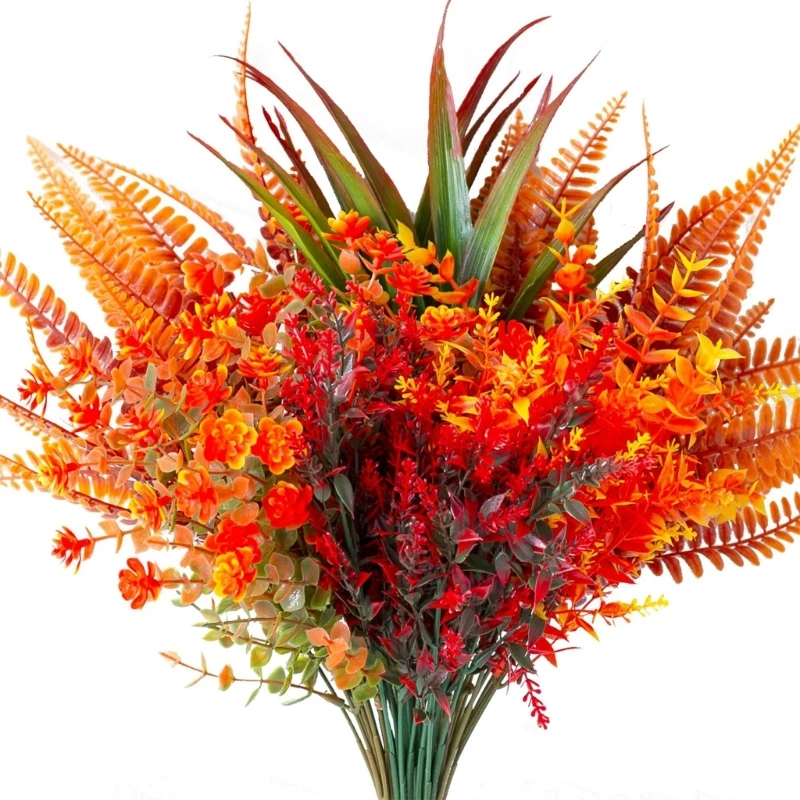 

9 связок осенних украшений, цветов, осенних цветов, осенних украшений, домашних и уличных осенних цветов, украшения, осень, I