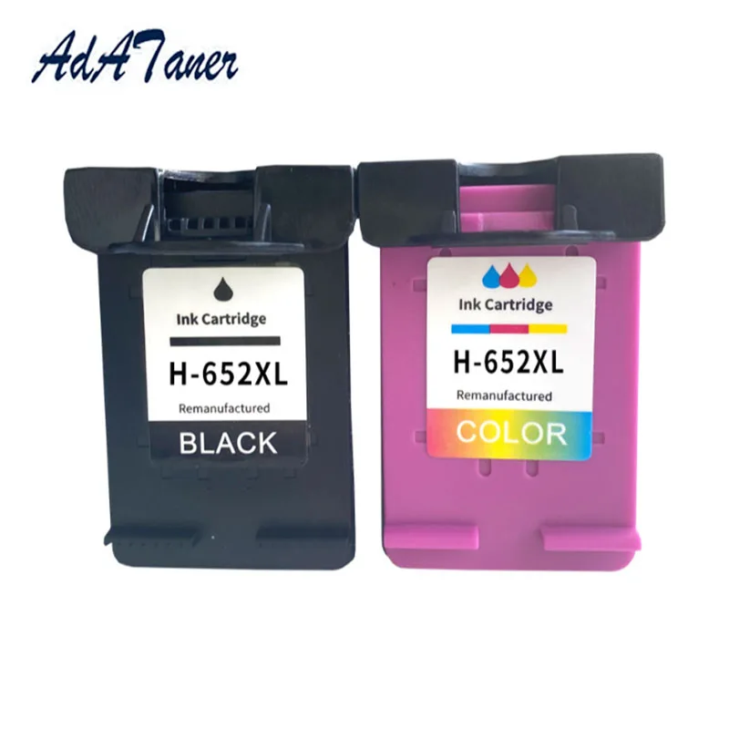 652 XL Ink Cartridge For HP 652XL for HP652 Deskjet 1115 2135 2136 2138 3635 3636 3835 4535 4675 5275 Ink Advantage 1115 1118