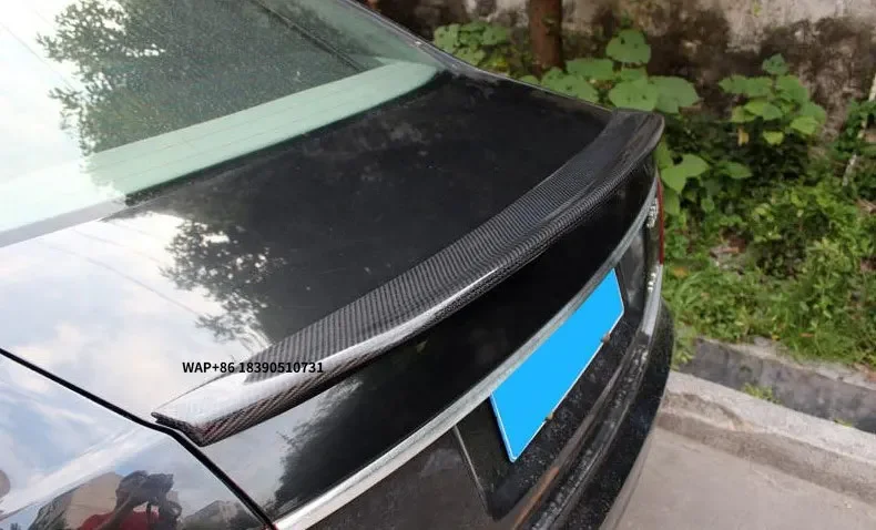 

A6 C6 Carbon Fiber Fibre Rear Trunk Spoiler Wing Fit for A6 C6 2005-2011
