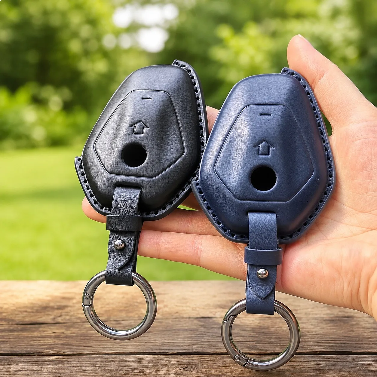 Leather Bag for BMW R1300GS R12 R1300 R1300R R1300RS R1300RT Motorcycle Key Fob Cover