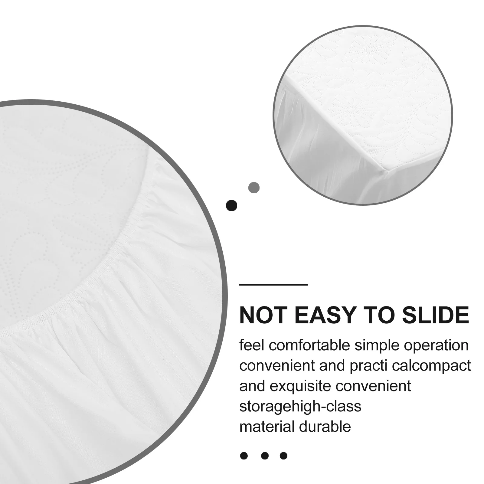 

Comfortable Cotton Waterproof Fitted Sheet Elastic Breathable Bed Cover Mattress Protector Home Hotel Waterproof Mattress Pad