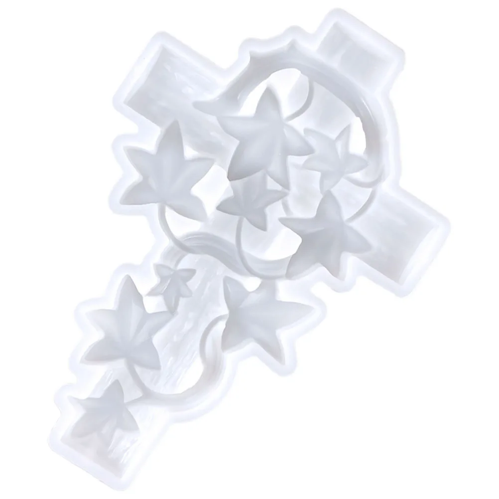 

Silicone Cross Pendant Mold Flexible Durable DIY Crafts Making Cross Charm Casting Mold for Pendant Silicone Crafts Mold,