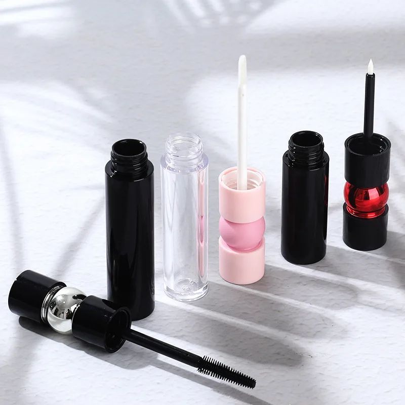 6/8/12ml Eyeliner Lipgloss Mascara Tube Empty Containers Eyelash Glue Bottle Eye Lash Growth Liquid Creative Cosmetic Packaging