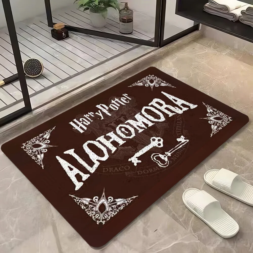 Harrys Potters Entrance Carpet for Kitchen Mat Floor Mat Room Rugs Custom Decoration Home Accsessories Bedroom Mats Bathroom Rug