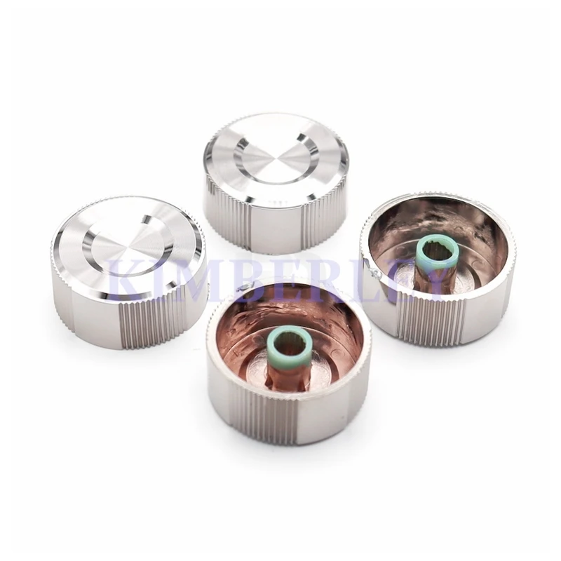 3PCS 30×13 water-plated Plastic Knob Cap Potentiometer Switch Power Amplifier Volume Adjustment Knob Cap Sound Card Knob