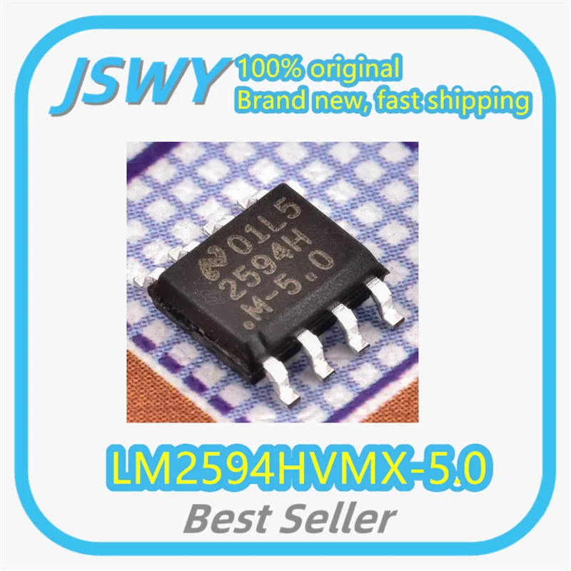 

(5/50 pieces) LM2594HVMX-5.0 LM2594 Silkscreen 2594 SOP8 Switching Regulator Genuine