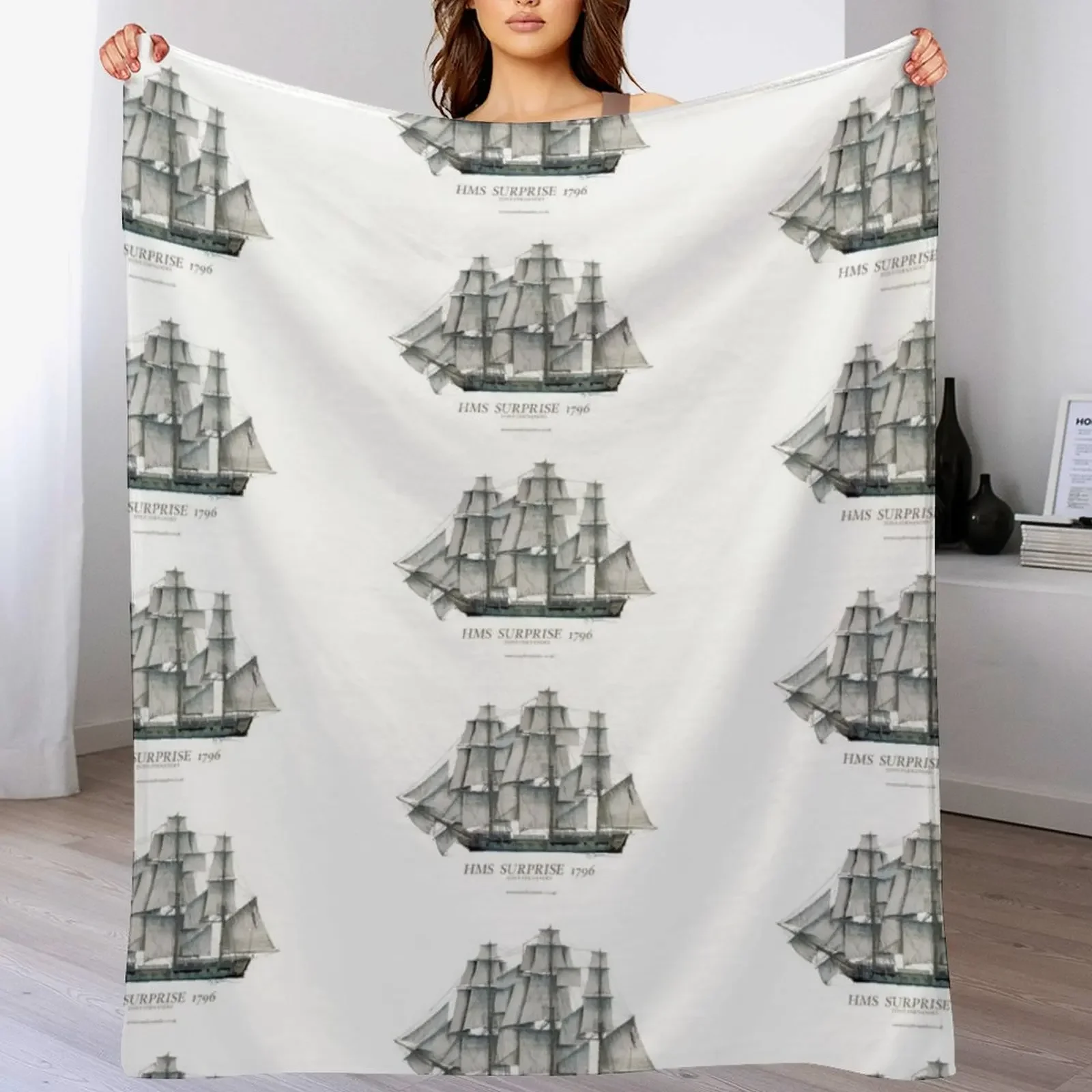 

HMS Surprise 1796 Throw Blanket christmas decoration Stuffeds Sofa Blankets