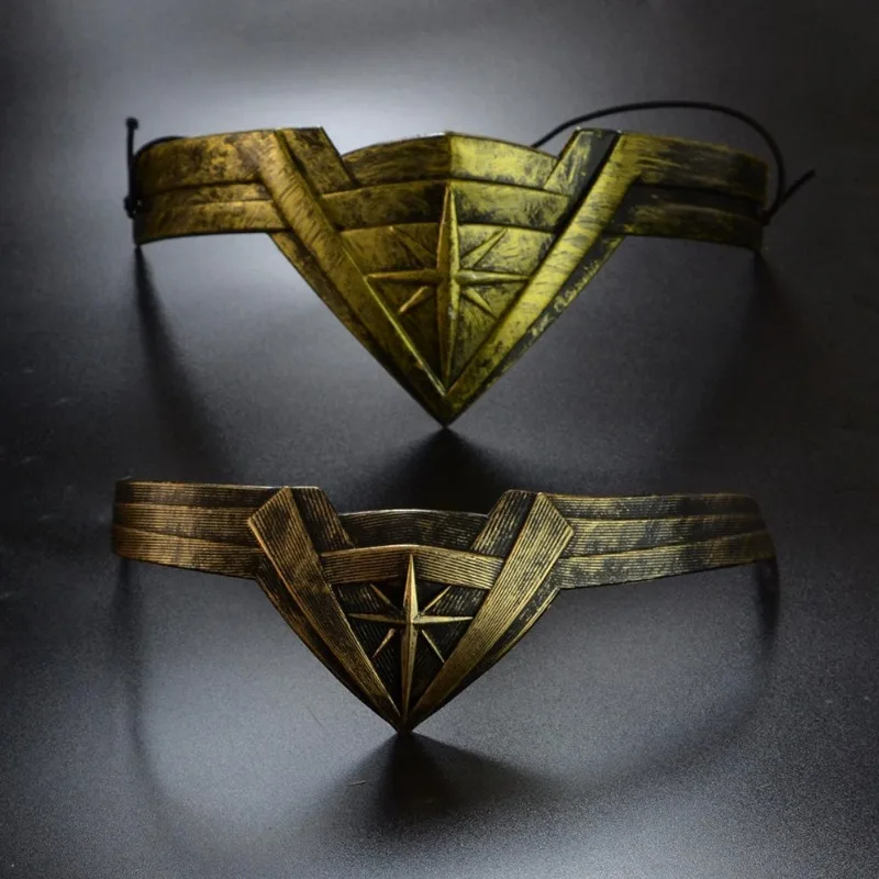 Beast Kingdom Justice League Baru Film Anime Wonder Woman Hadiah Aksesori Ikat Kepala Pesta Kostum Cosplay Karakter Kreatif