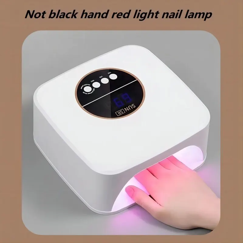 LED Induction Light Therapy Machine Nail Store Special Red Light 5 Seconds Fast Dry Baking Lamp Does Not Black Hand Nail Lamp