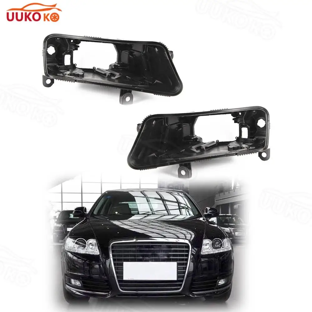 House Hight Configuration Light Box Back Black For Audi A6 A6L C6 Xenon 2009-2011 Car Headlight Housing LED AFS Auto Parts