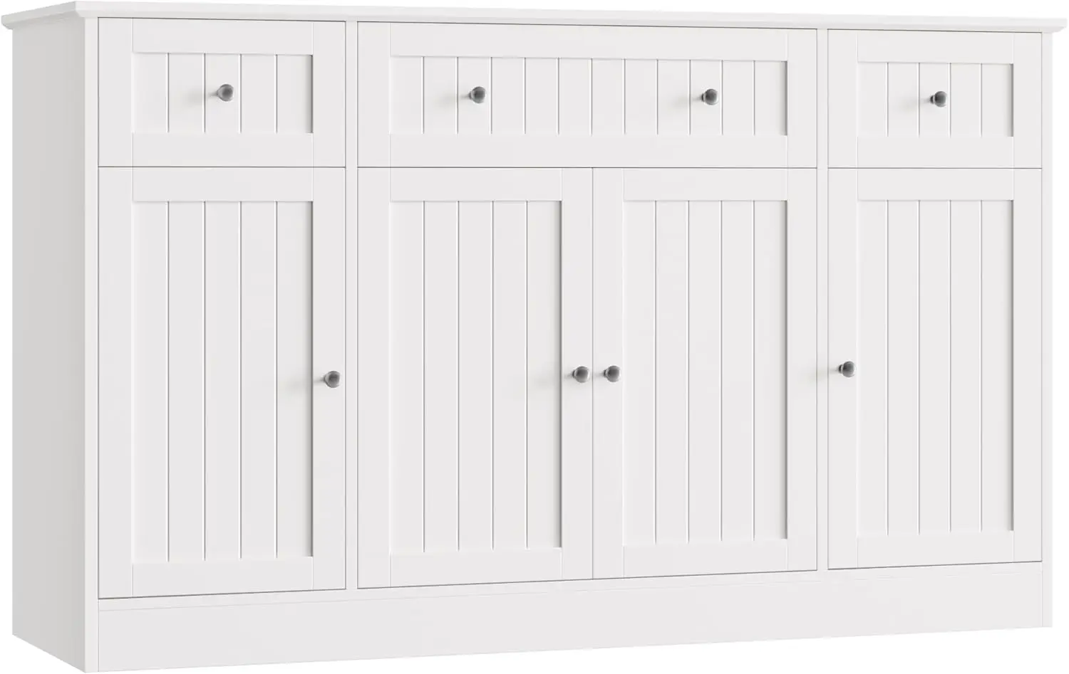 55' Modern White Si…