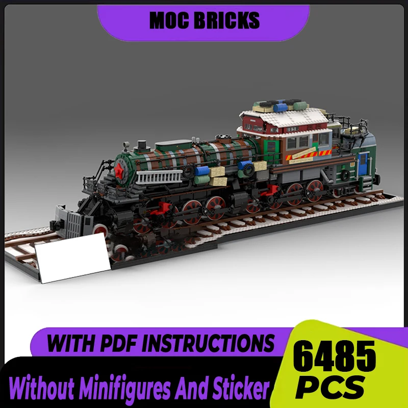 

Moc Building Bricks Steam Famous Games Train UCS Model Technology Modular Blocks Construstion Toy DIY Set Assembly Gift