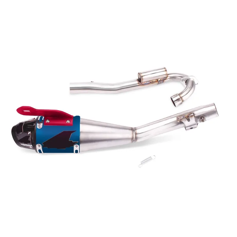 Hot Sale Blue Motorcycle Muffler Exhaust Pipe for For Honda CRF230F 2008-2020 Gold Aluminum Muffler New Authentic goods