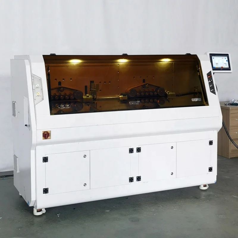 Large diameter copper cable automatic cutting and stripping machine New energy automobile cable processing machine