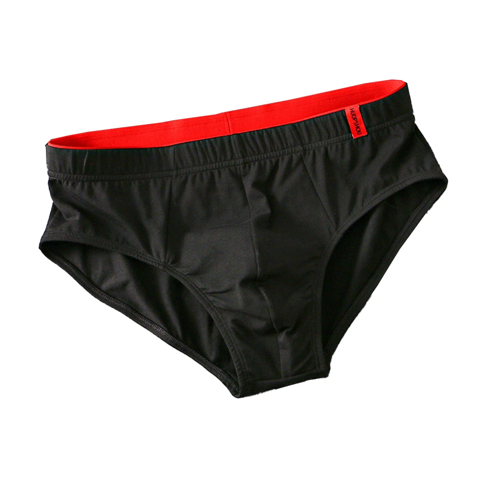 Männer Sommer sexy Unterwäsche Shorts atmungsaktive elastische Slips männliche Baumwolle niedrige Taille Höschen solide weiche Unterhose Badehose