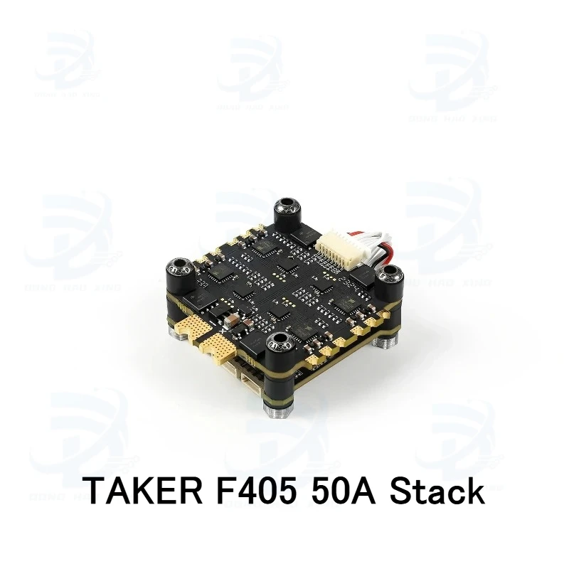 1pcs for TAKER F405 BLS 50A Stack GEP-F405-HD V2 Flight Controller BLHELIS 50A 4in1 ESC 30X30mm for FPV Freestyle Drones