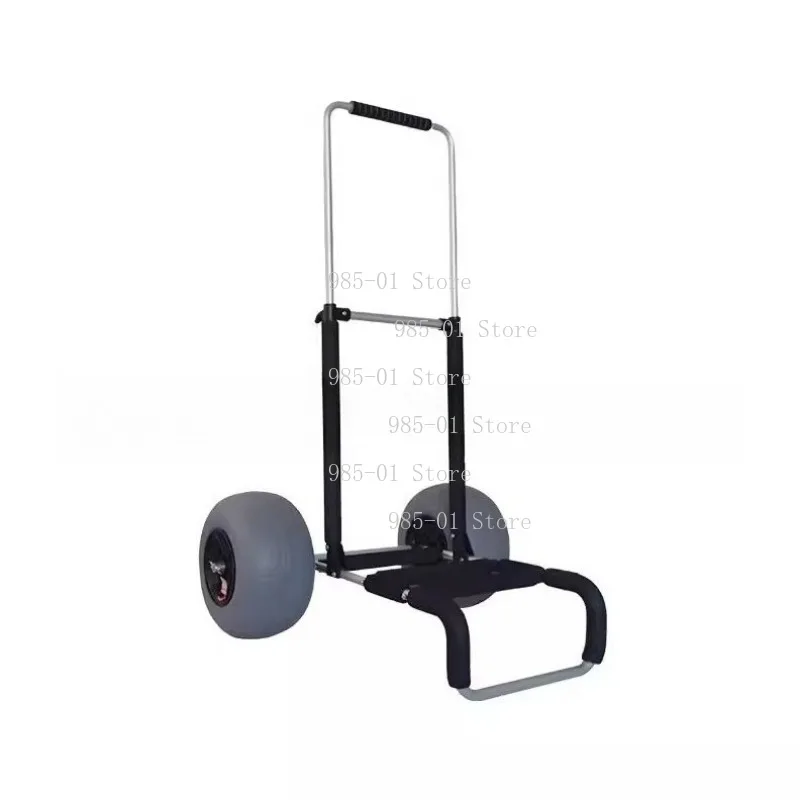 Beach Cart Trailer Y30003 Retractable Folding Aviation Aluminum Beach Tool Wagon