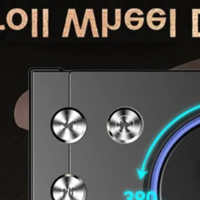 

Hi-Fi MP3-плеер, портативный аудиоплеер, совместимый с Bluetooth 5.3, портативный цифровой аудиоплеер, поддержка MP3 до 256 ГБ
