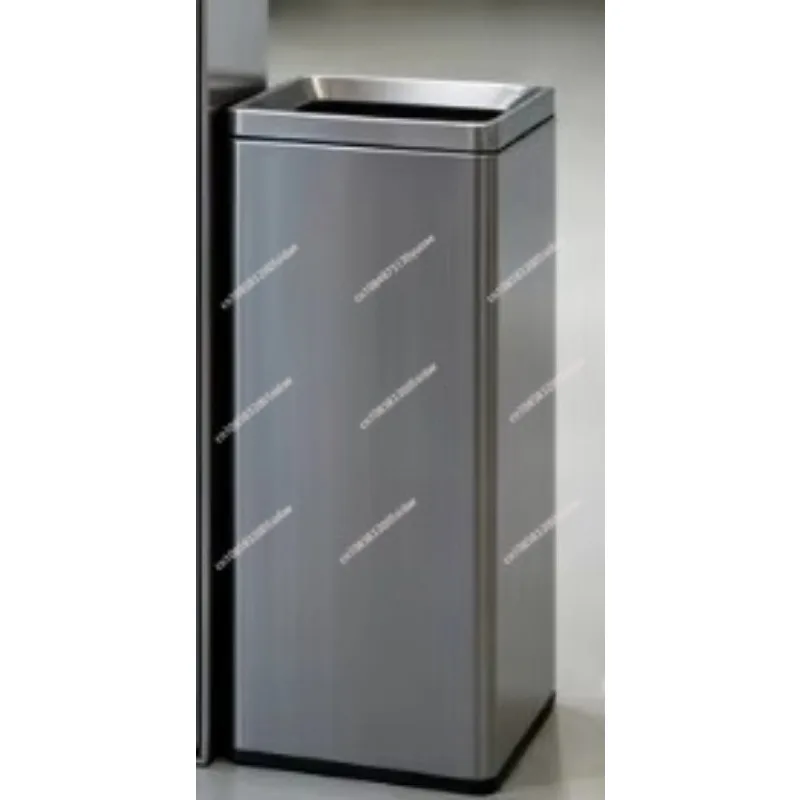 Toilet Embedded Trash Can 304 Stainless Steel Hidden Waste Bin Metal Tissue Box Wall Niche
