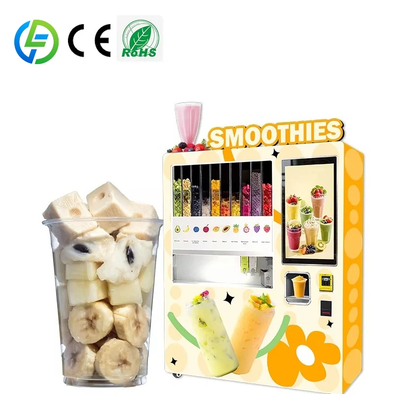 Customize Robot Commercial Automatic  Distributeur Automatique De Smoothies Vending Machine Price Commercial Party Use