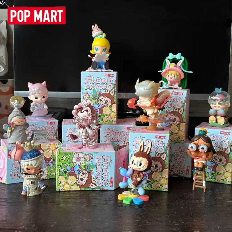 POPMART Genuine Blind Box Toy Finding Mokoko Series Skullpanda