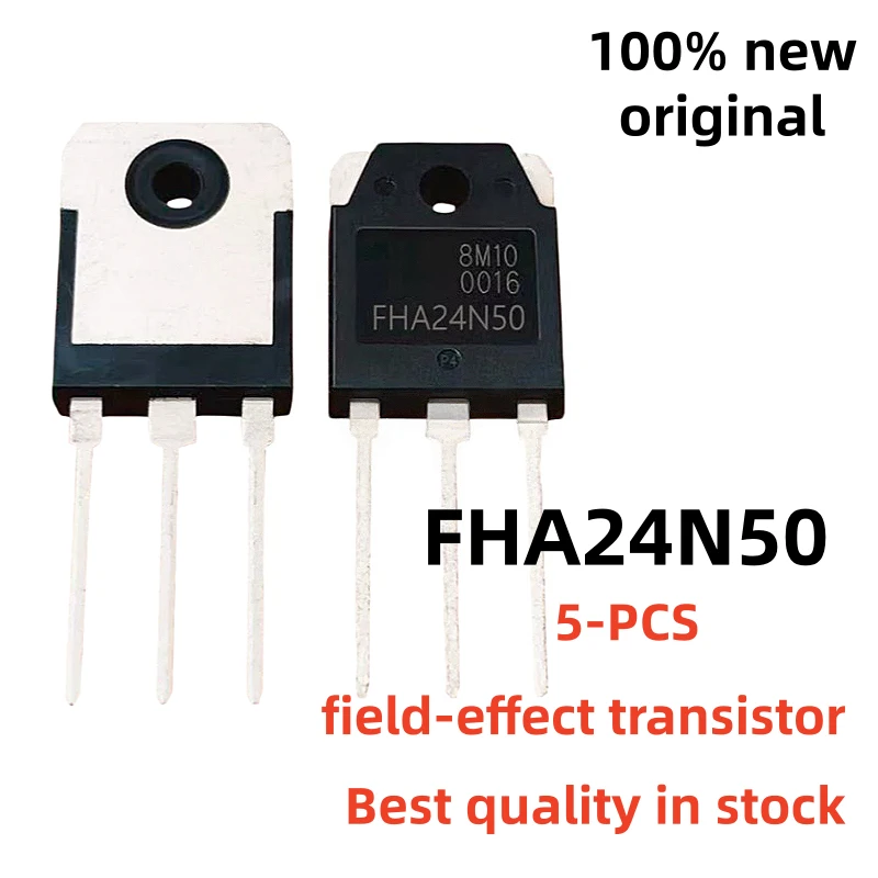 New Original 5-PCS 100% FHA28N50 FHA40N50 FHA20N50 FHA20N60 FHA50N50 FHA24N50 TO-247 20N50 20N60 28N50 40N50 50N50 24N50