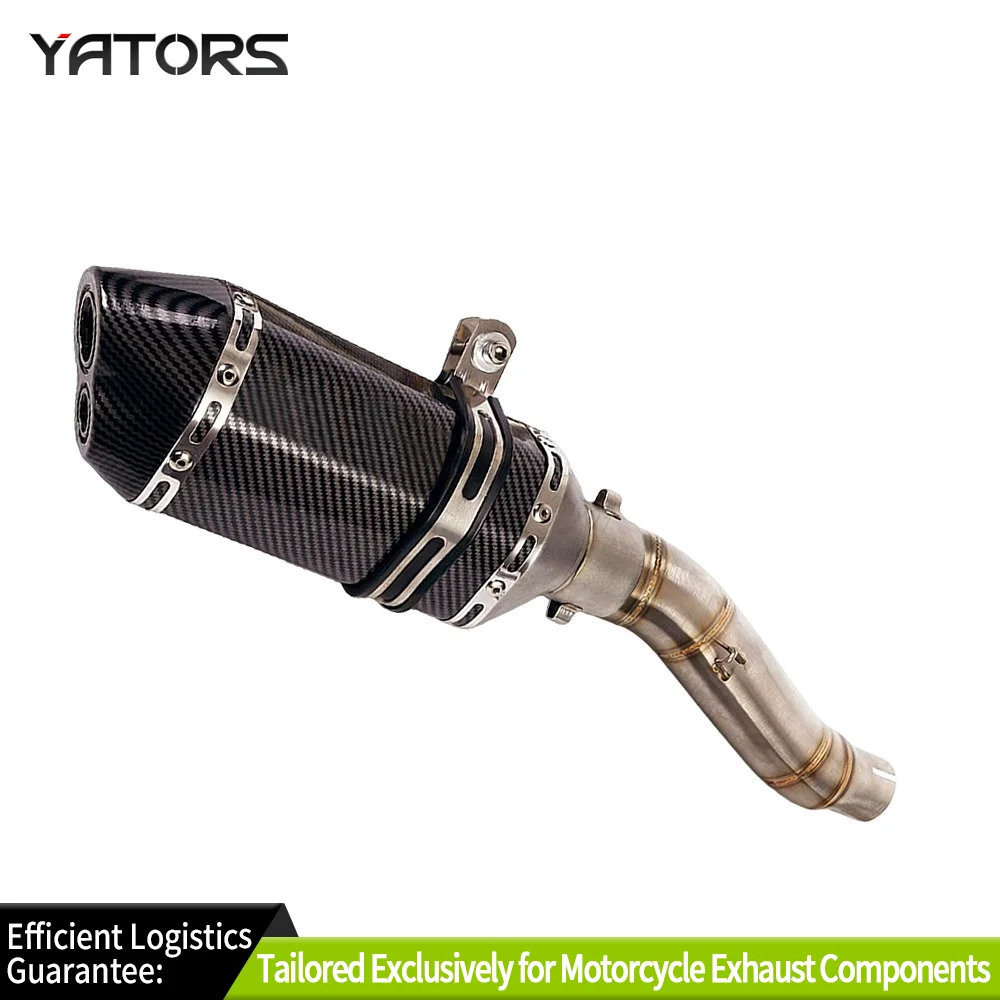 Exhaust Systems For Honda CB300R CB250 2018-2024 Exhaust Tips Mid Pipe 51mm Muffler 310 Exhausts Pipes