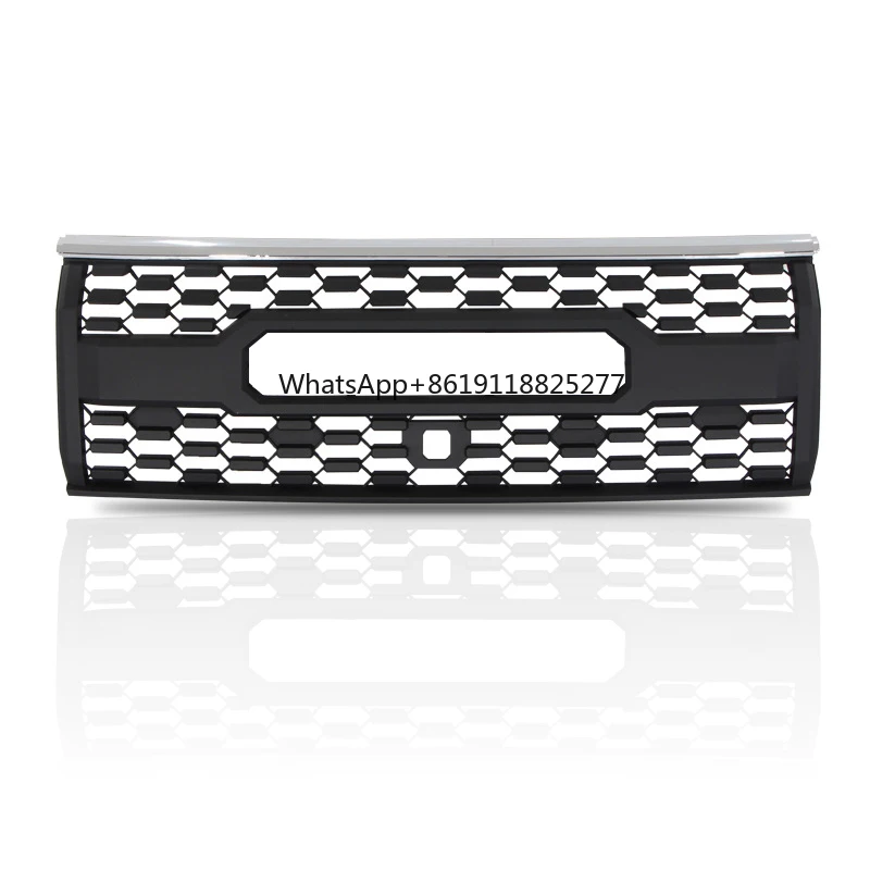 Gobison High Quality Car Accessories Center Grid Black New Style ABS Grille For Toyota Prado 2018-2022 Grille