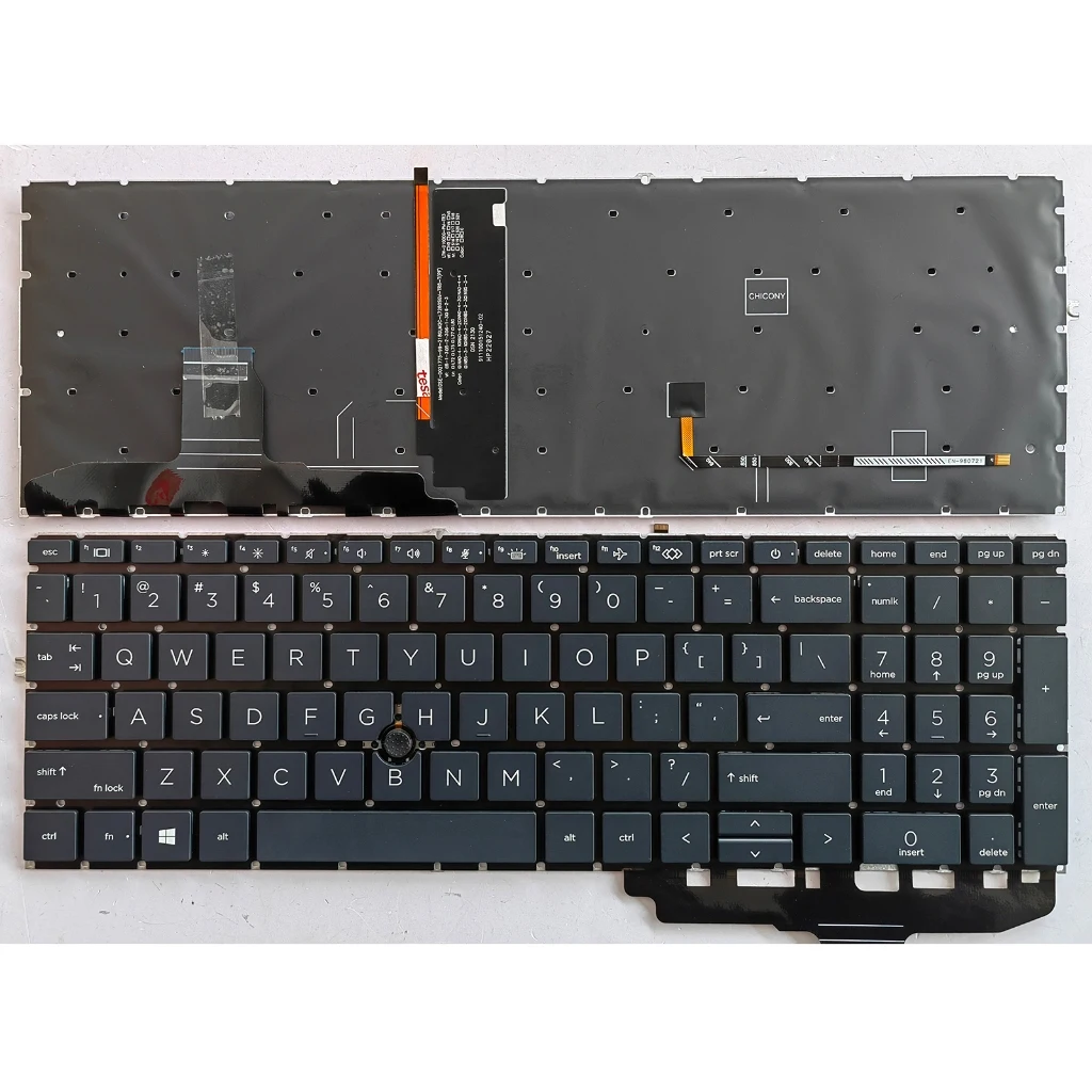 Teclado US SP para HP Elitebook 850 G7 850 G8 855 G7 G8 755 G7 G8 ZBook Fury Firefly 15 17 G7 G8