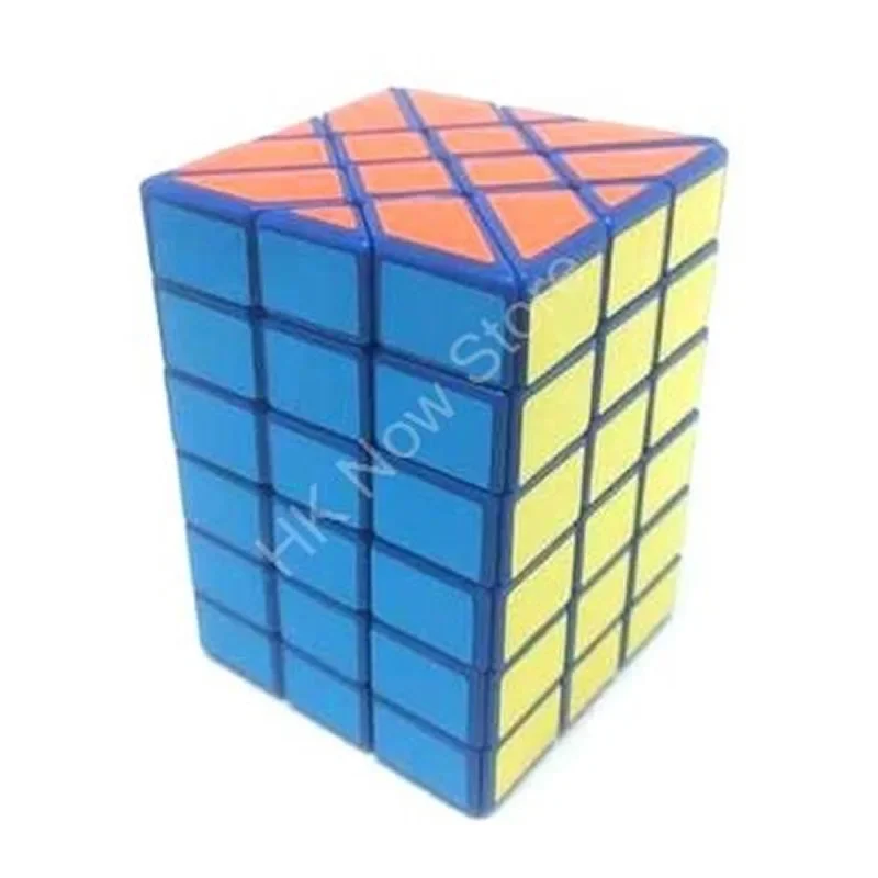 CrazyBad 4x4x6 Cuboid Magic Cube Calvin's Puzzles Neo Professional Speed Twisty Puzzle Brain Teasers Educational Toys