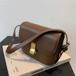 Sac à bandoulière en cuir PU pour femme, boîte carrée à 3 couches, petits sacs initiés, sac à main pour femme, créateur de luxe, tendance 2023